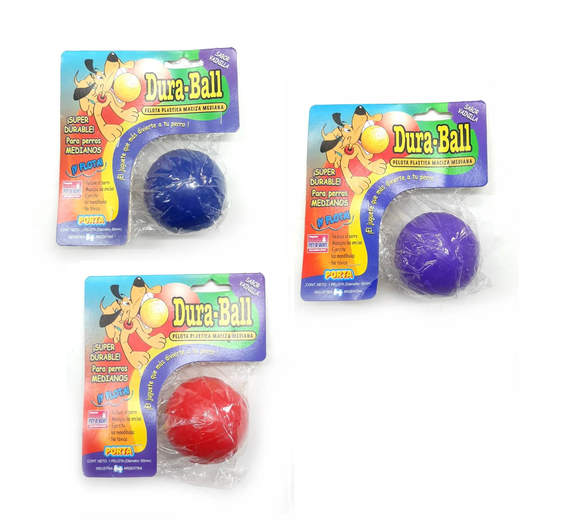 Pelota Plast. Dura-ball Med.