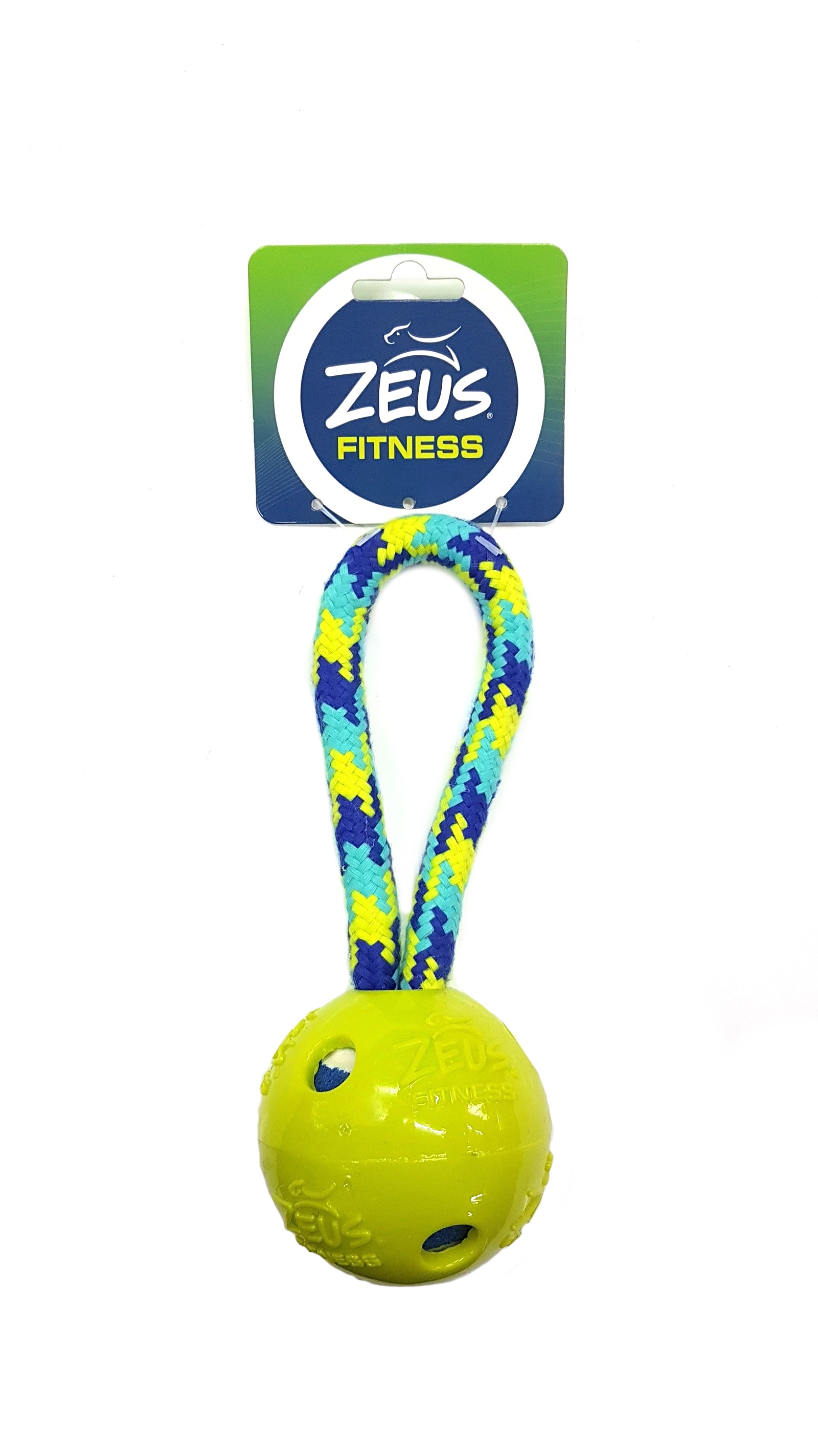 Zeus Fitness Tug Tpr C/pelota 23 Cm