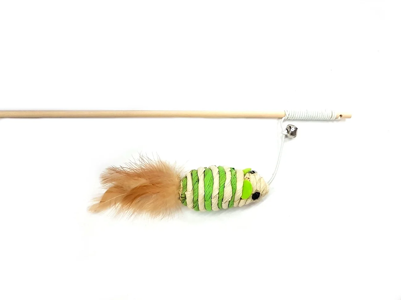 Vara Con Raton Verde