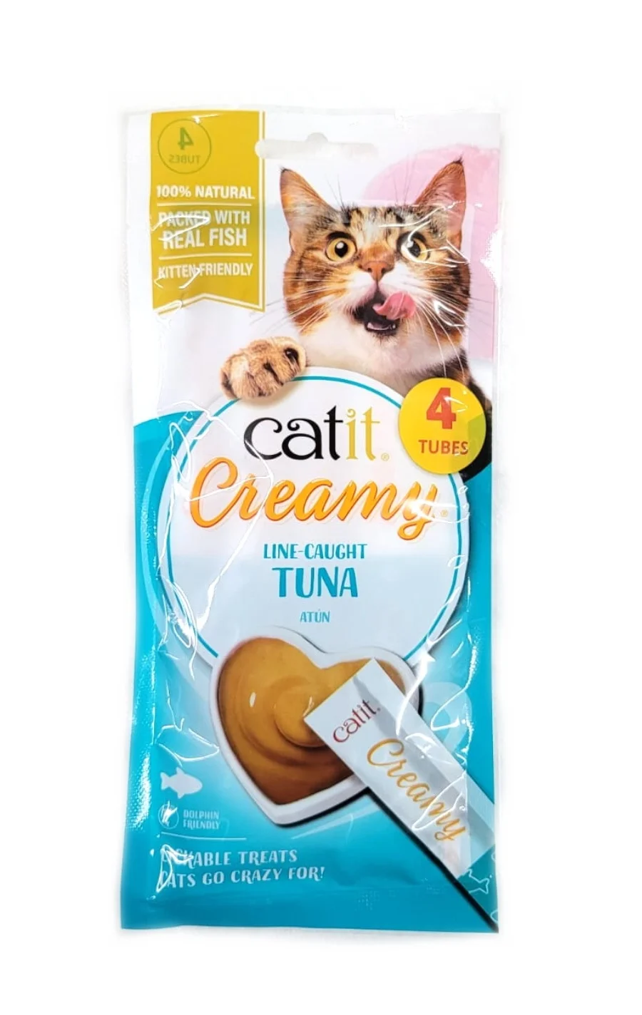 Catit Creamy Atun 4 Unidades 40gr