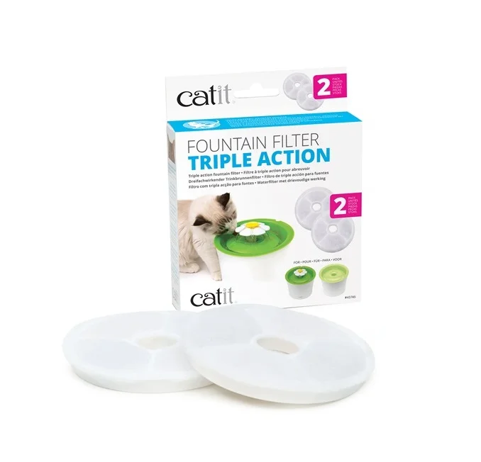 Repuesto Filtro Fuente Catit X 2 Pack