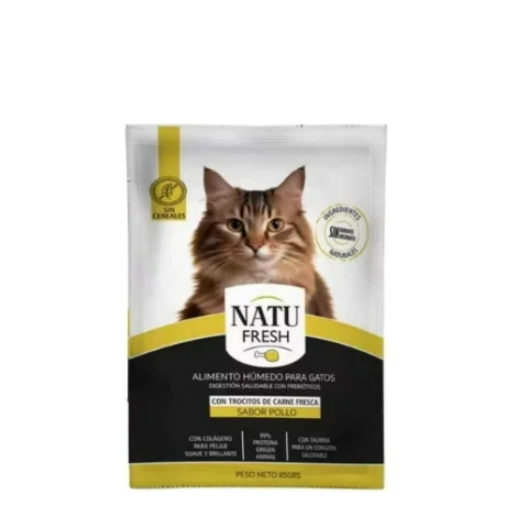 Natu Fresh Gato Pollo 85 Gr.