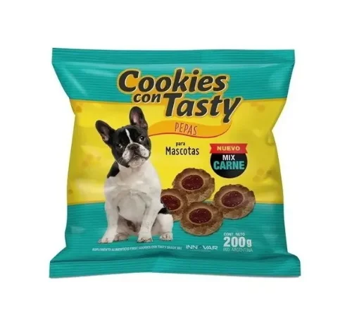 Galletitas Pepas Carne X 200 Gr.