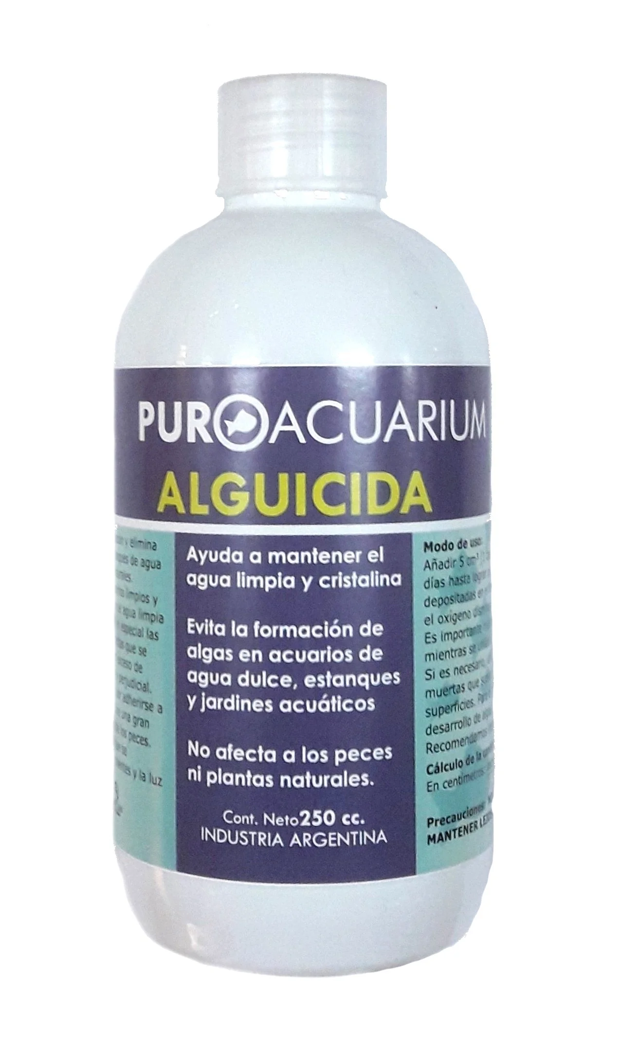 Puroacuarium Alguicida X 250 Cc