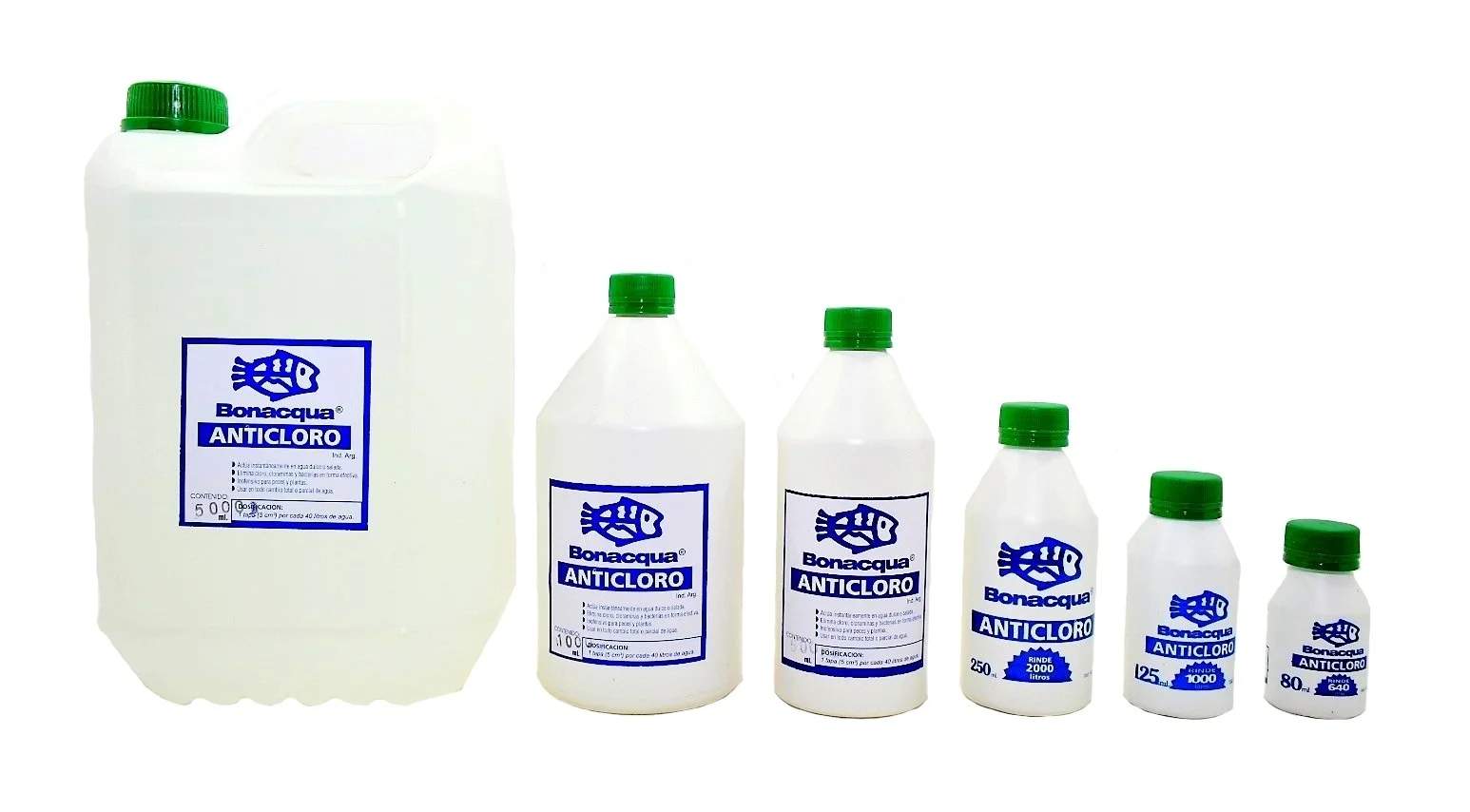 Anticloro Liquido X 80 C.c.
