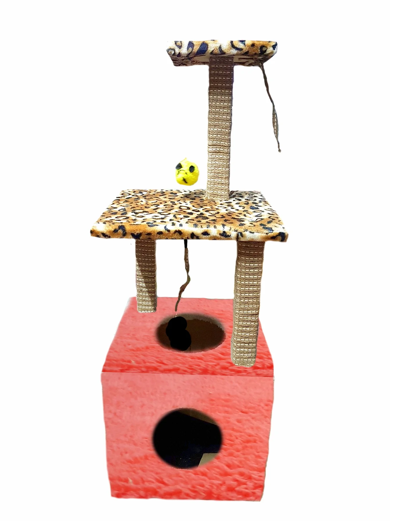 Mueble Gato Con Cajon 2 Pisos
