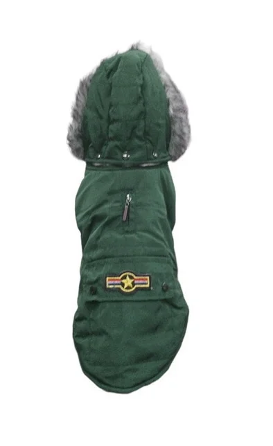 Indument. Parka Azul/verde S